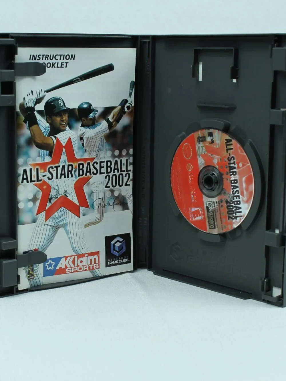 All-Star Baseball 2002 Nintendo GameCube CIB Complete Derek Jeter Clean